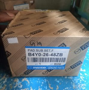 Genuine rear brake pads mazda cx3 mazda axela mazda 3 b4y0-26-48zb