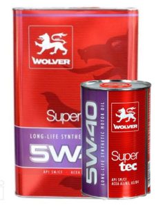 fully synthetic oil 5w40 wolver for volkswagen and audi cars