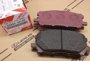 genuine brake pad front harrier lexus rav4 vanguard 04465-48100