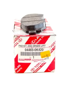 brake pads front toyota fortuner hilux 2gd 2kd 1kd landcruiser 04465-0k240