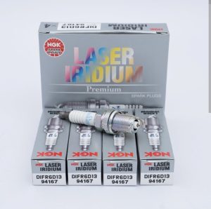 ngk genuine spark laser iridium plugs Honda fit jazz crz difr6d13
