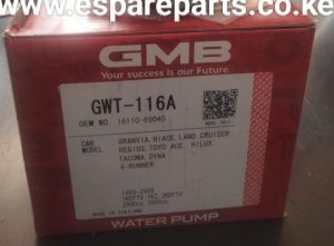 water pump Toyota Hiace dyna hilux prado1kz 1kd 2kd 2500cc 3000cc GMB GWT-116A