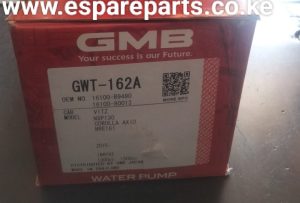 water pump Toyota Vitz nsp130 corolla axio nre161 1NRFKE 1300cc 1500cc GMB GWT-162A