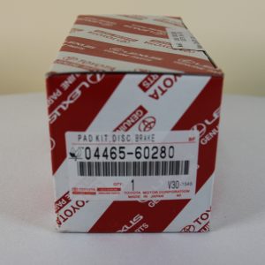 genuine brake pad front toyota landcruiser v8 200 series lx570 hdj100 04465-60280