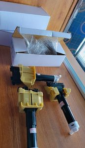 Headlight water jet washer Nozzle Mazda cx5 KD49-518H KD49-5182Y Mazda CX-5 2018