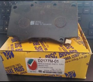 Brake pad Toyota landcruiser 79 MK-D2177 100 series front 04465-60340 60250