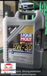 5W30 LiquiMoly engine oil synthetic 4 litres 