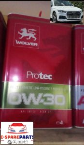 0W-30 Wolver Protec Oil Fully Synthetic Engine Oil