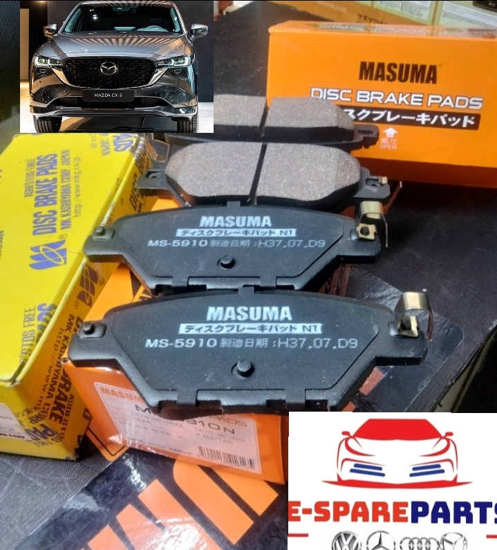 Mazda CX-8 brake pad rear TKY8-26-48 TAY0-26-48 ceramic Masuma.